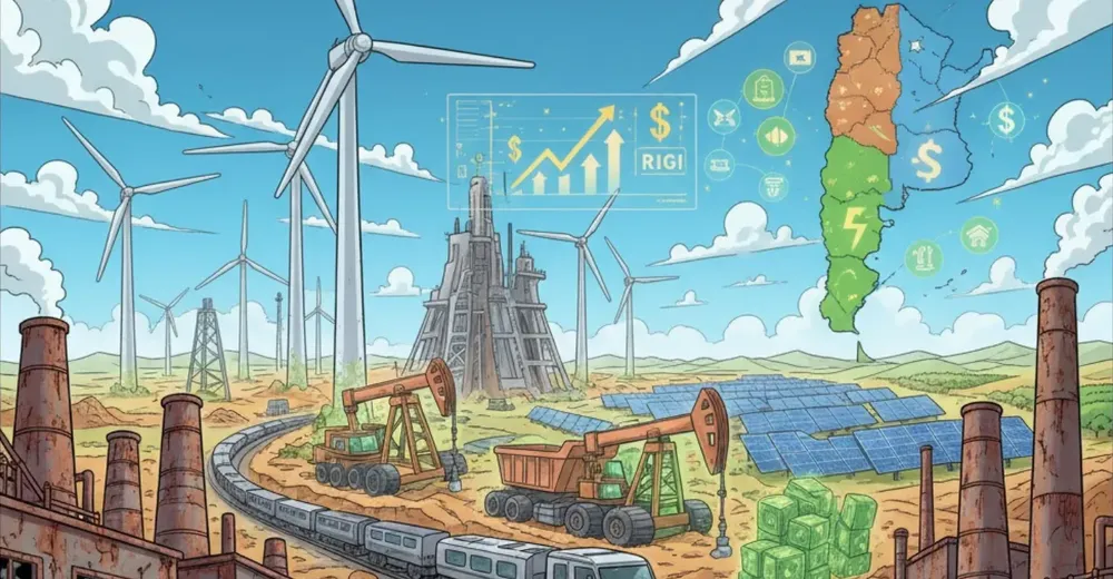 Minería mapa argentina