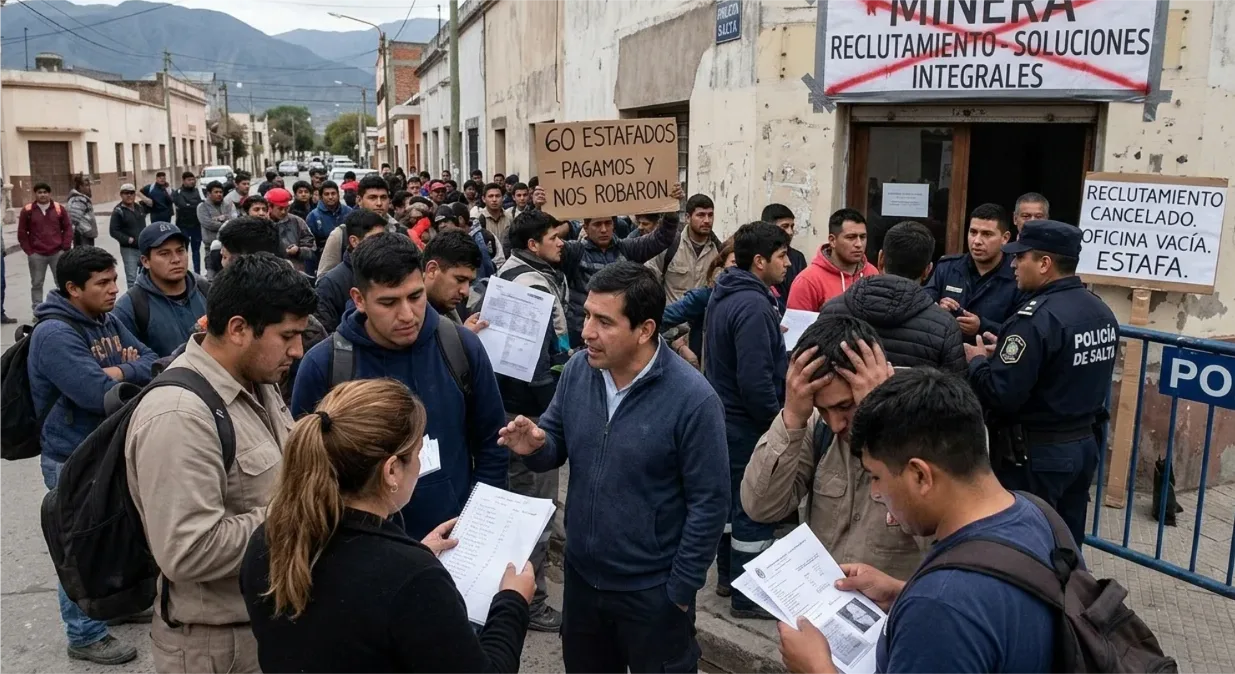Estafa minería 