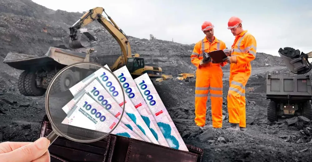 sueldos mineros